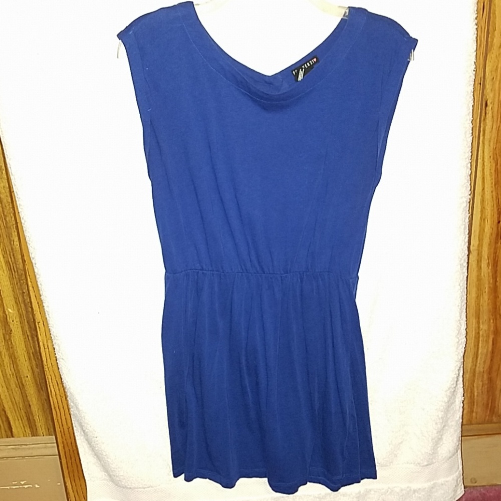 Blue dress
